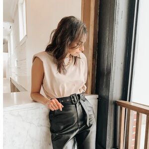 RD STYLE Padded Shoulder Muscle Tank - xs